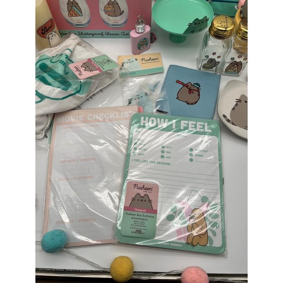Pusheen Exclusive Box Lot Bundle New Limited Edition Collectibles 3 Shirts S - Picture 5 of 16